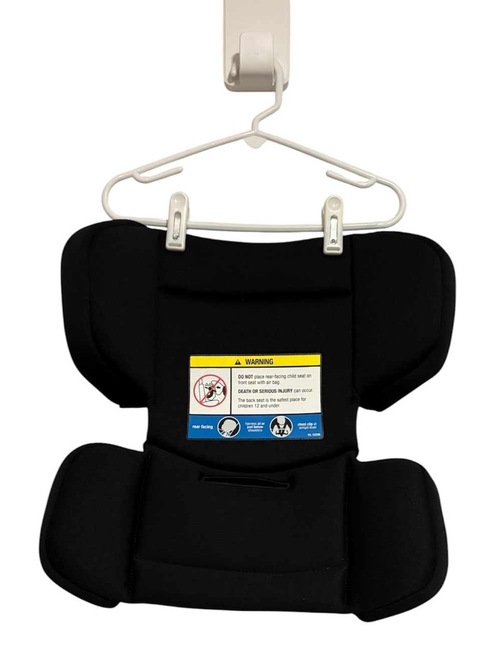 Nuna Black Infant Car Seat Cushion Insert Pad TT-0093C